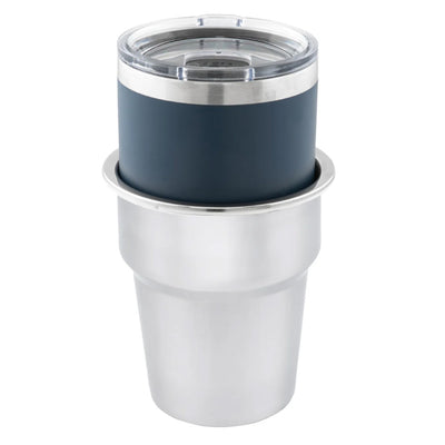 Whitecap Extra Large Stainless Steel Flush Cupholder [S-3507C]