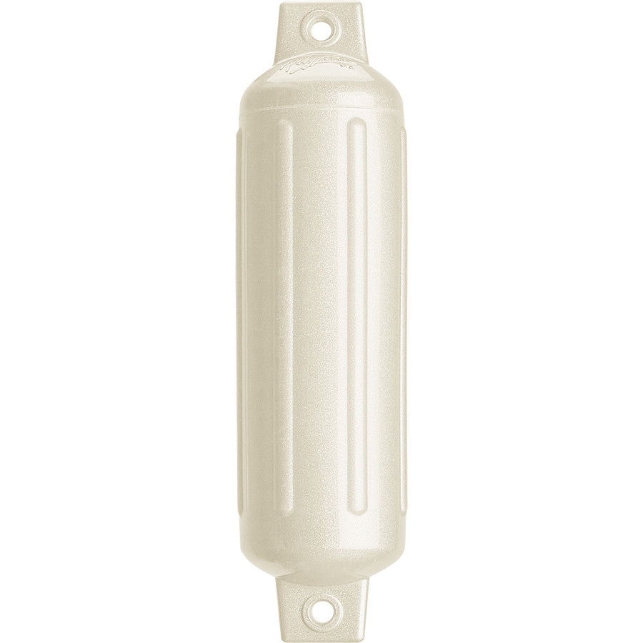 Polyform G-2 Twin Eye Fender 4.5" x 15.5" - Metallic White [G-2 METALLIC WHITE]