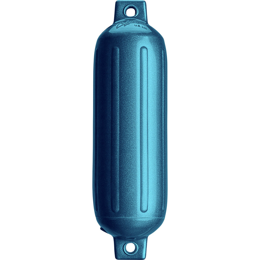 Polyform G-3 Twin Eye Fender 5.5" x 19" - Metallic Blue [G-3 METALLIC BLUE]