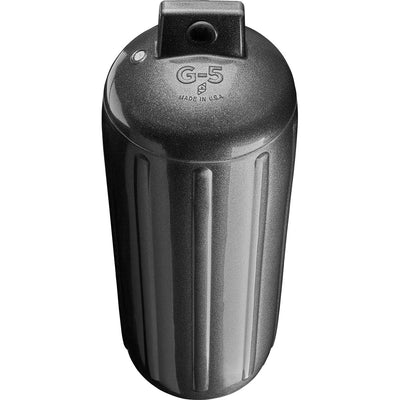 Polyform G-5 Twin Eye Fender 8.8" x 26.8" - Metallic Graphite [G-5 METALLIC GRAPHITE]