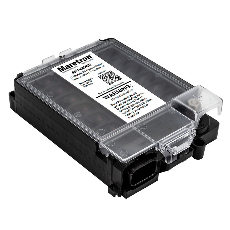 Maretron 12 Circuit Bypass Module NMEA 2K w/o Fuse Pack & Jumper Wire - Thumbnail 2
