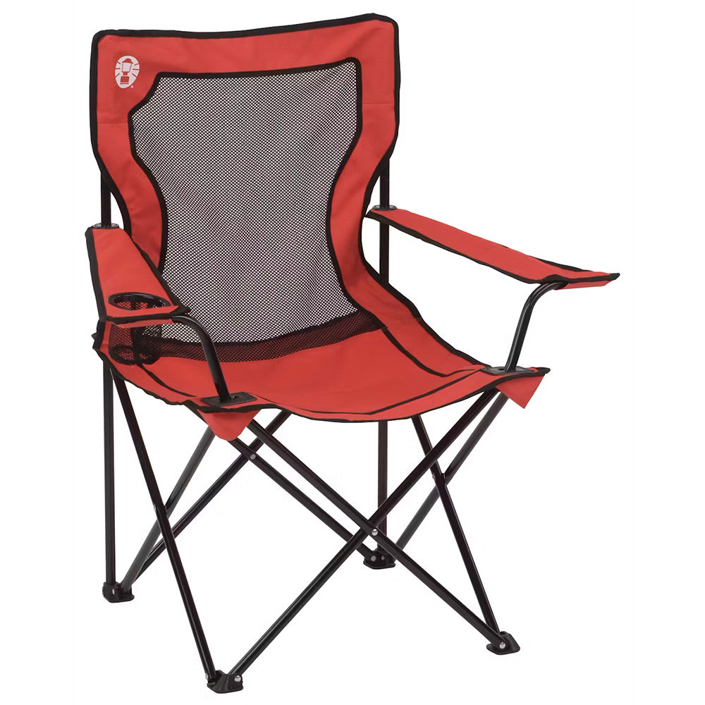Coleman Broadband Mesh Quad Chair - Red [2000020258]
