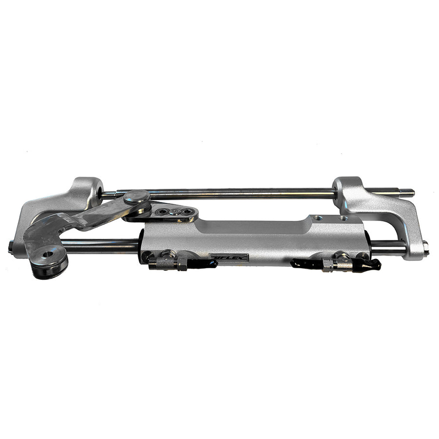 Uflex SilverSteer UC128TS High Performance Cylinder V3 - Angled Offset Link Arm [UC128TS-SVS 3]