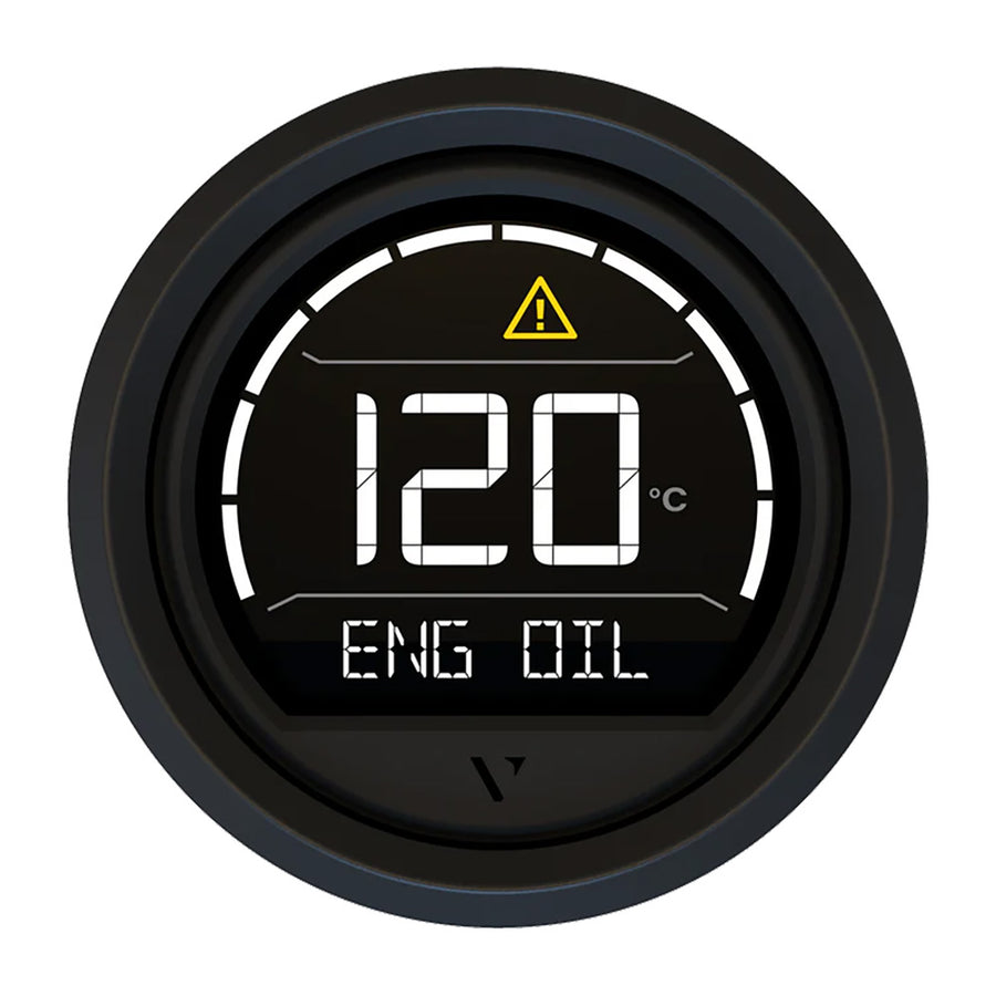 Veratron VL Digital 52 w/Triangular Black Bezel [B00205701]