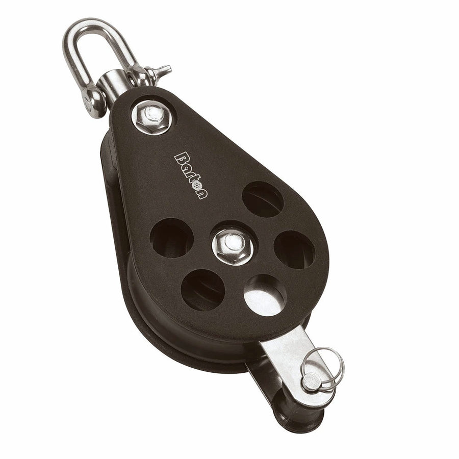 Barton Size 5 54mm Plain Bearing Pulley Block Single Swivel  Becket [N05131]