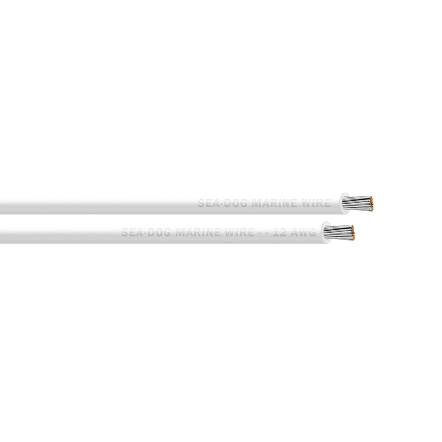 Sea-Dog 12 AWG White Primary Wire - 1000' [8012059]