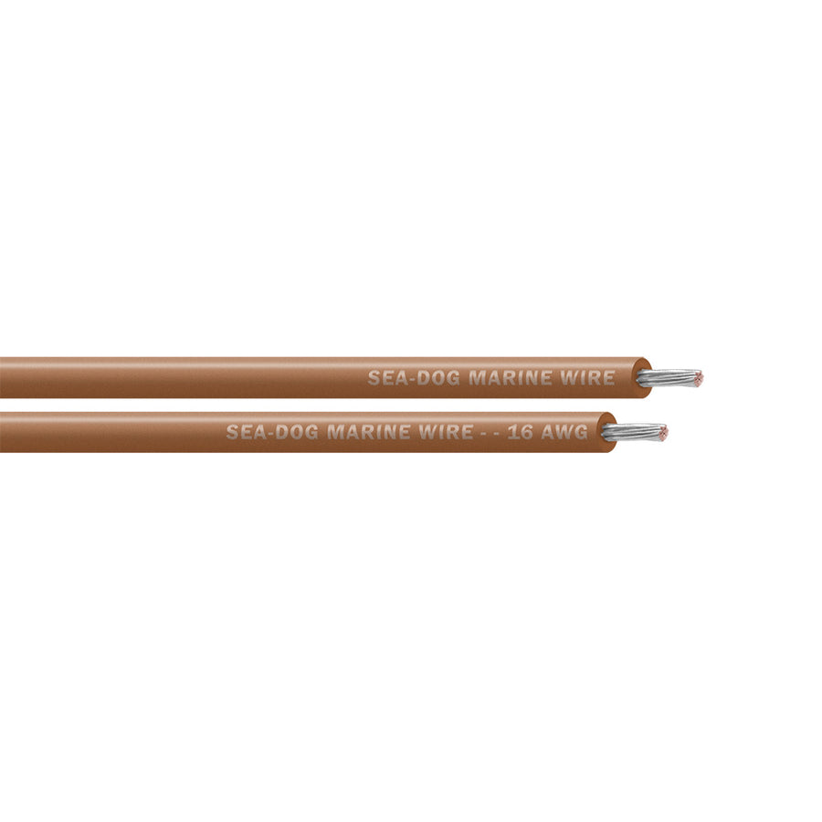 Sea-Dog 16 AWG Tan Primary Wire - 250' [8016124]