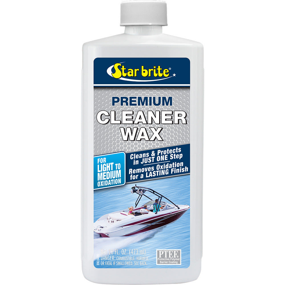 Star brite Premium Cleaner Wax - One-Step - 16 oz [89616]