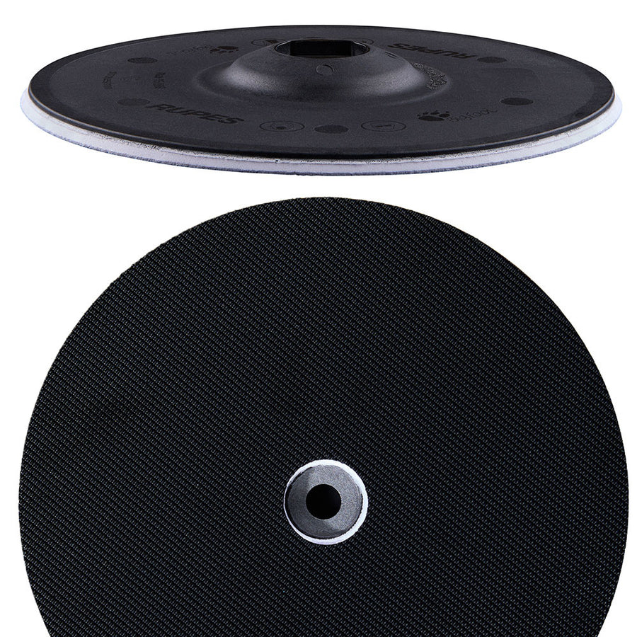 RUPES PrecisionPro Backing Plate - 125mm/5" - Velcro M8 Bolt  Shroud Lubricant [980.720/C]