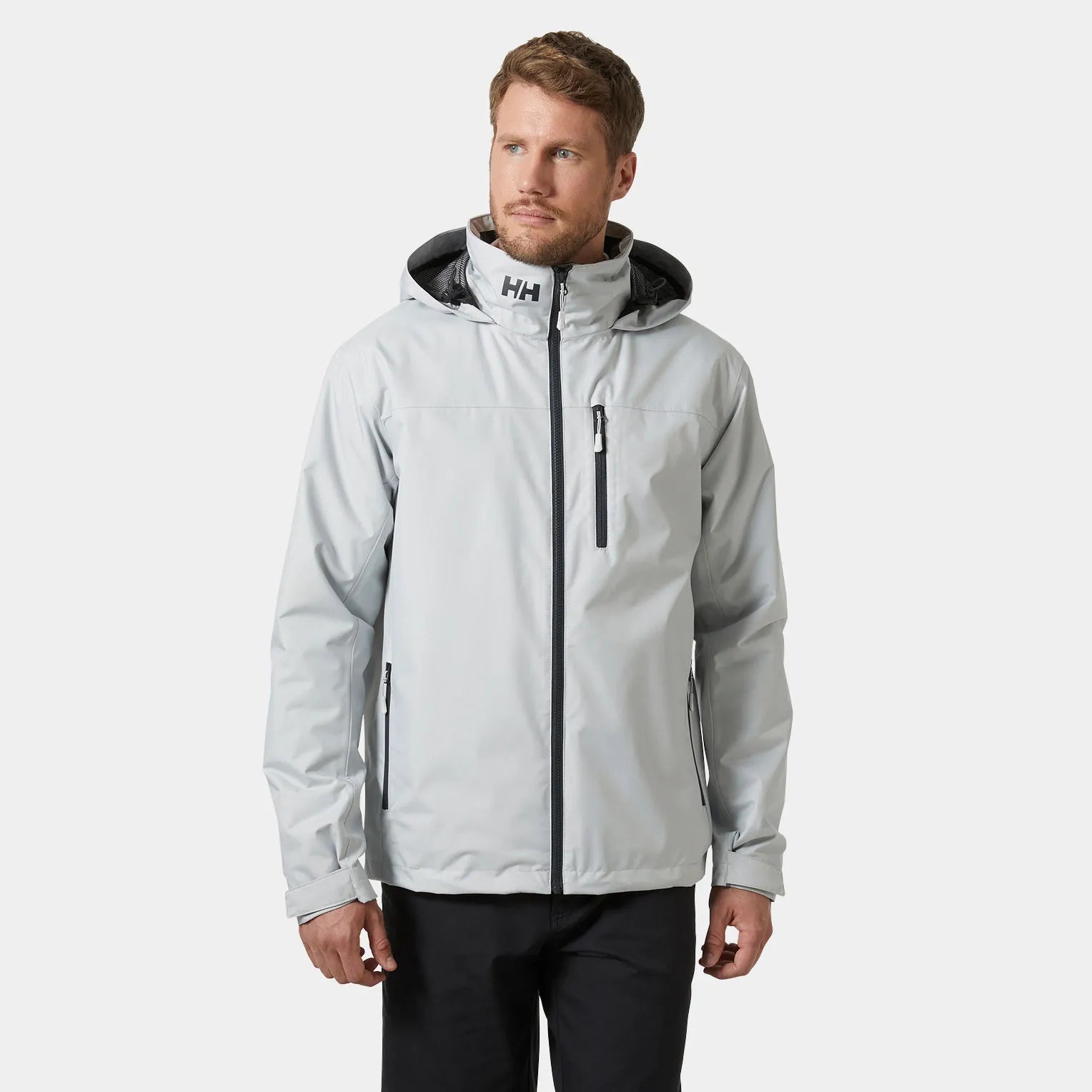 Helly Hansen Men's Crew Hooded Midlayer Sailing Jacket 2.0