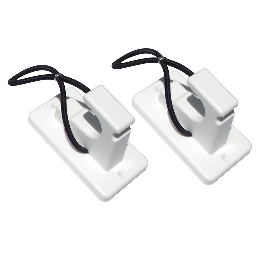 Deep Blue Marine Rod, Gaff, Brush  Dock Line Holder - Pair [RGB]