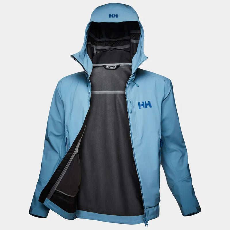 Helly Hansen Men's Verglas Backcountry Ski Shell Jacket - Sound Helly Hansen Men's Verglas Backcountry Ski Shell Jacket - Sound