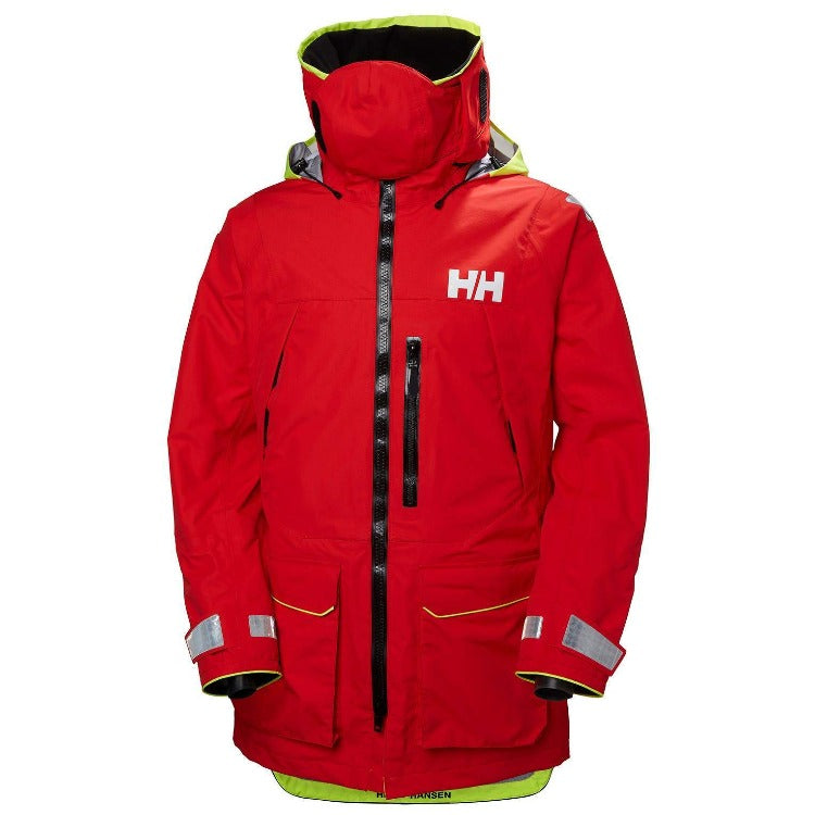 helly hansen sailing gear Helly Hansen Aegir Ocean Jacket Red