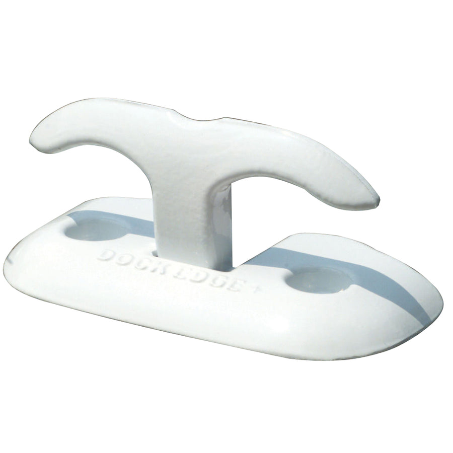 Dock Edge Flip Up Dock Cleat 6" White [DE2606WF]