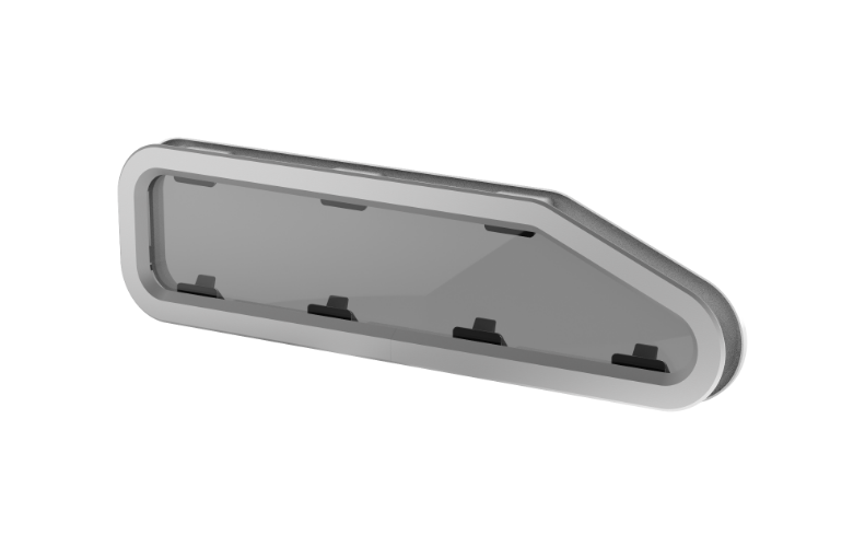 Lewmar Size 4 RH Angled Standard Portlight w/o Screen