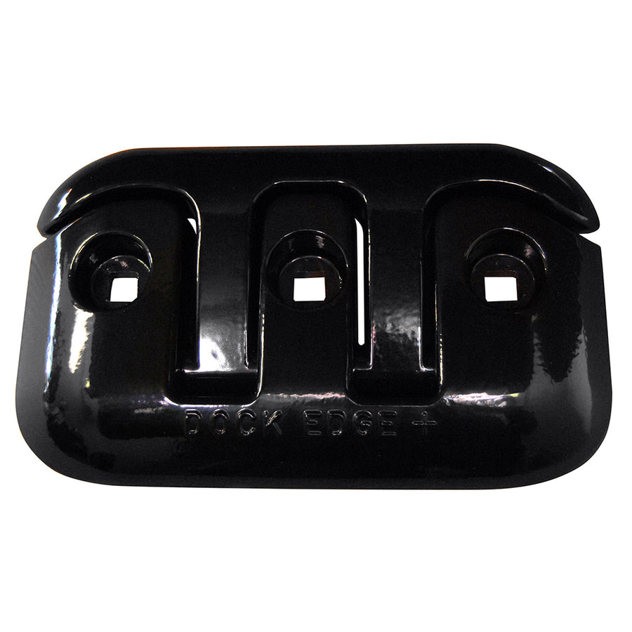 Dock Edge Flip-Up Dock Cleat - 8" - Black [DE2608BF]
