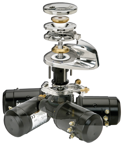 Lewmar V3 Gypsy w/ FastFit 24V (002)