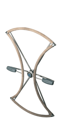 Lewmar 42" 6-Spoke Dual Hub Folding Wheel w/ Hide Cover