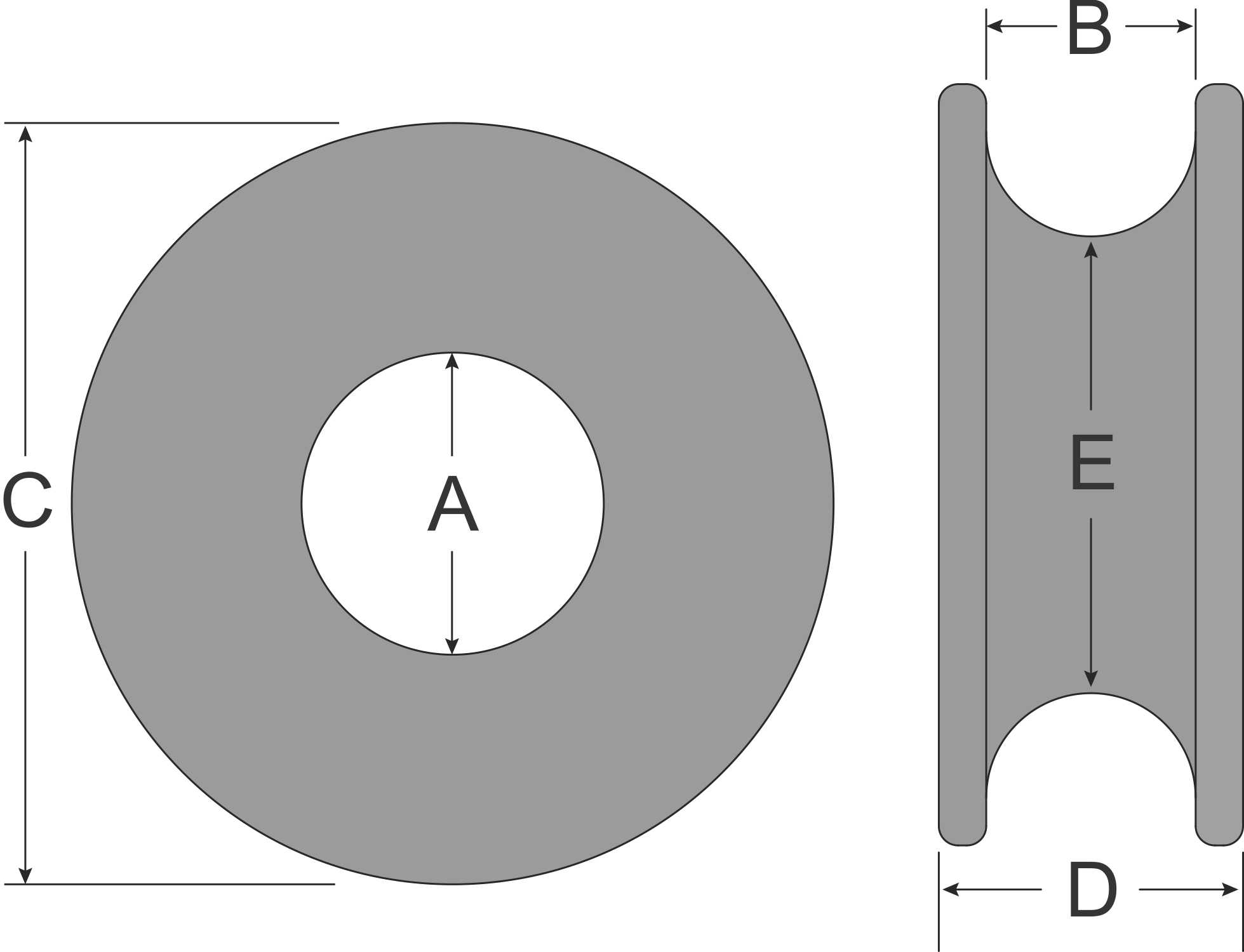 Tylaska 3 3/4" FR26 Low Friction Ring