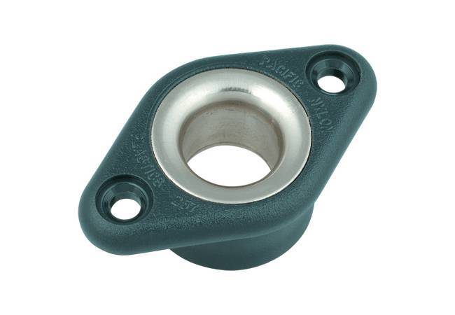 Ronstan Screw Mount Plastic Bush w/ Stainless Steel Liner & 1/2" Opening