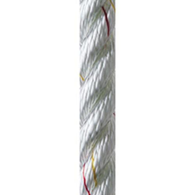 25' of 5/8" New England Ropes 3-Strand Nylon - White
